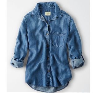 AE boyfriend fit burton down